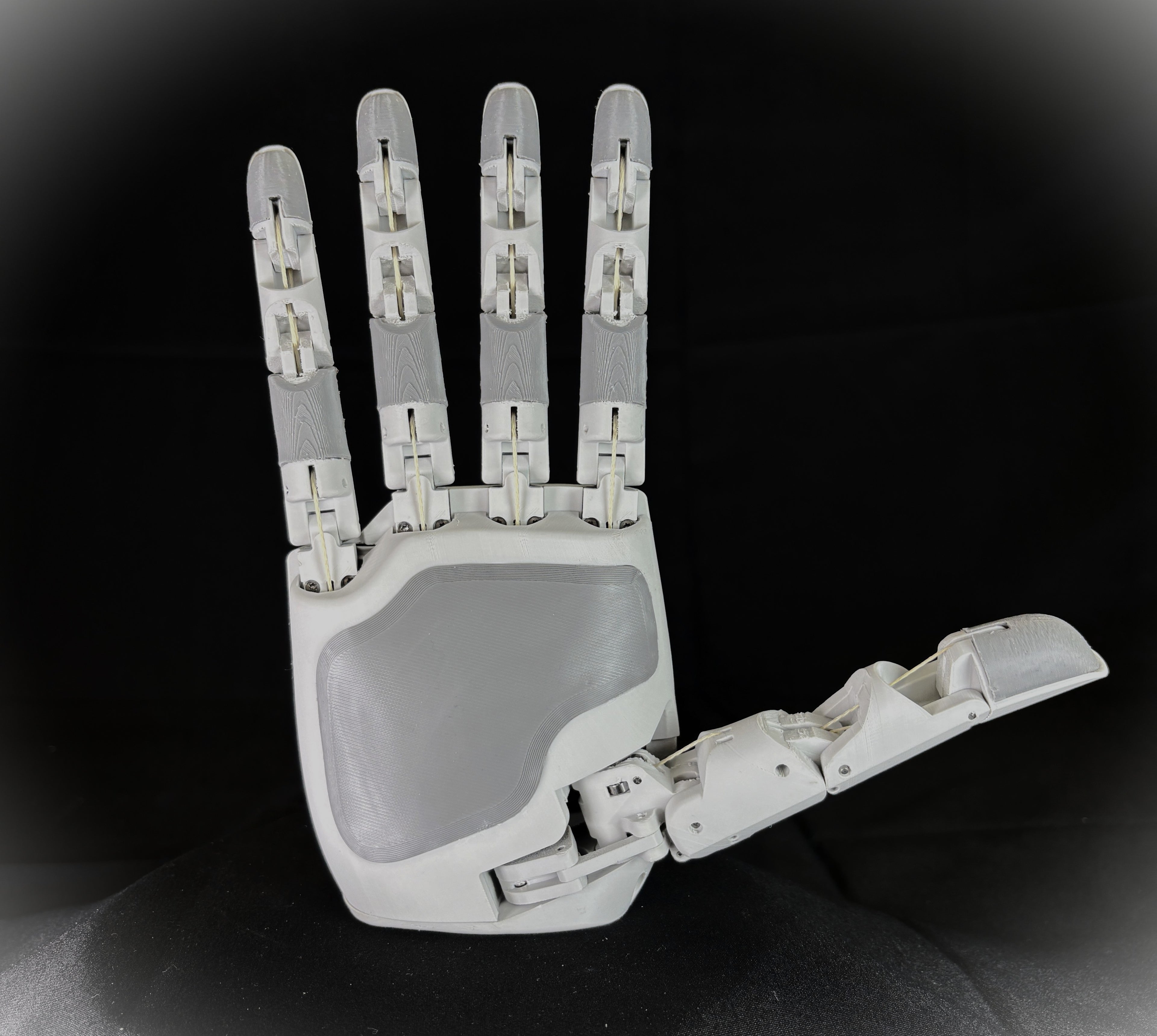 Aero Hand Open - Assembled